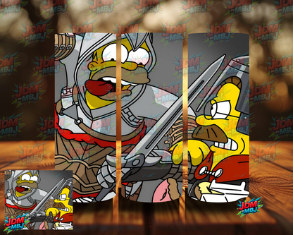 Inspired by The Simpson Sublimation Prints