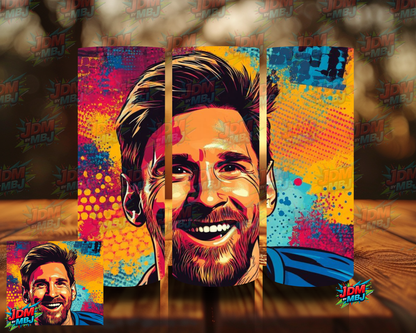 Inspired by Messi Soccer Player Sublimation Prints