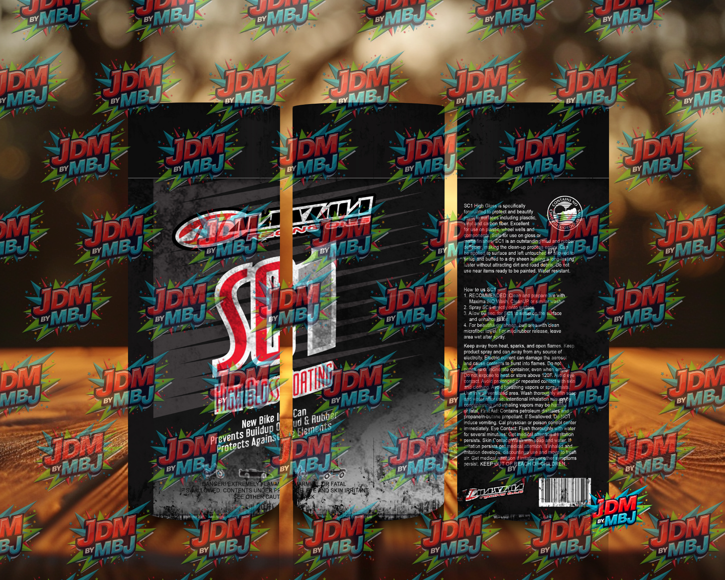 Inspired by Oil Can's Sublimation Prints