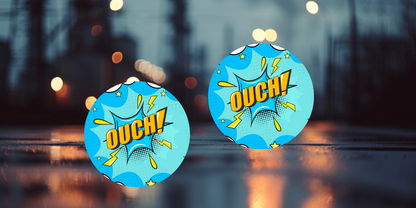 Impresiones de sublimación de posavasos de Super Mario (8 por página)