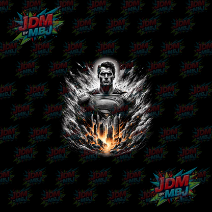 Iron On - Superhero Halftone DTF