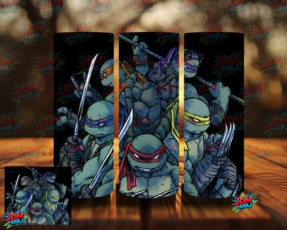 Inspired by Teenage Ninja Turtle Sublimation Prints