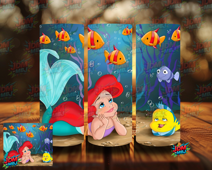 Inspired by The Little Mermaid Sublimation Prints