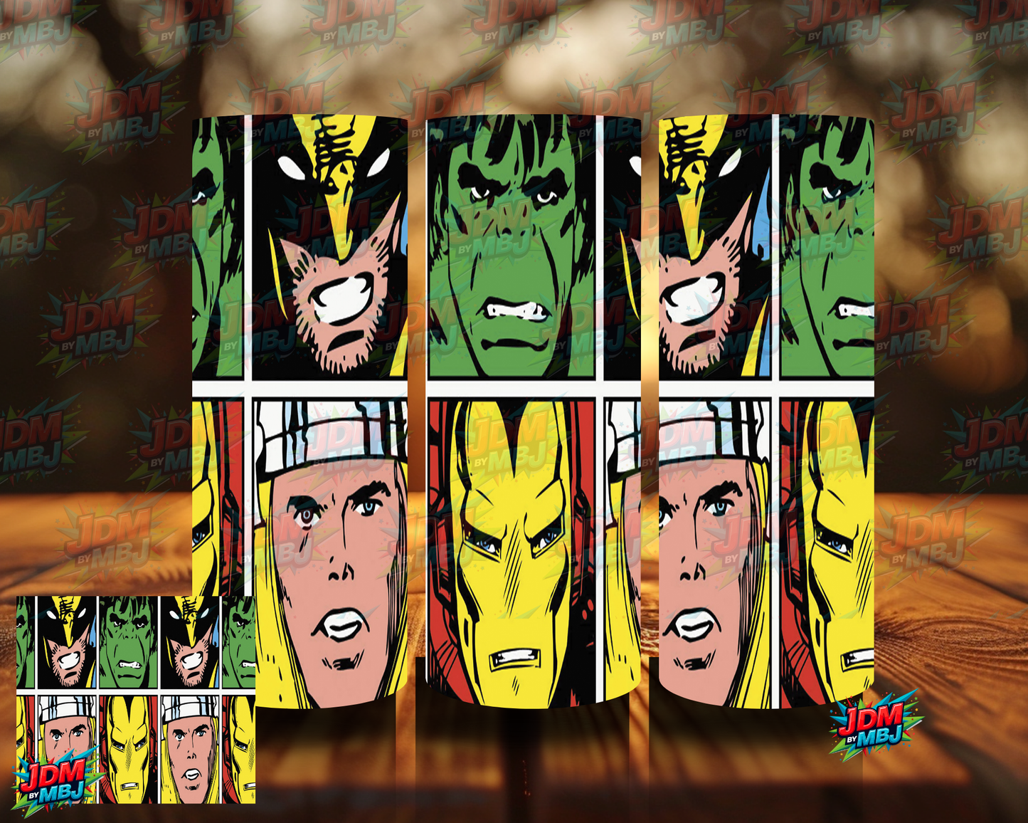 Inspired by Marvel Sublimation Prints