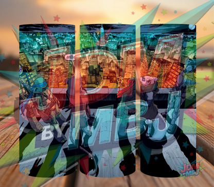 Inspirado en las impresiones de sublimación de las Tortugas Ninja Adolescentes