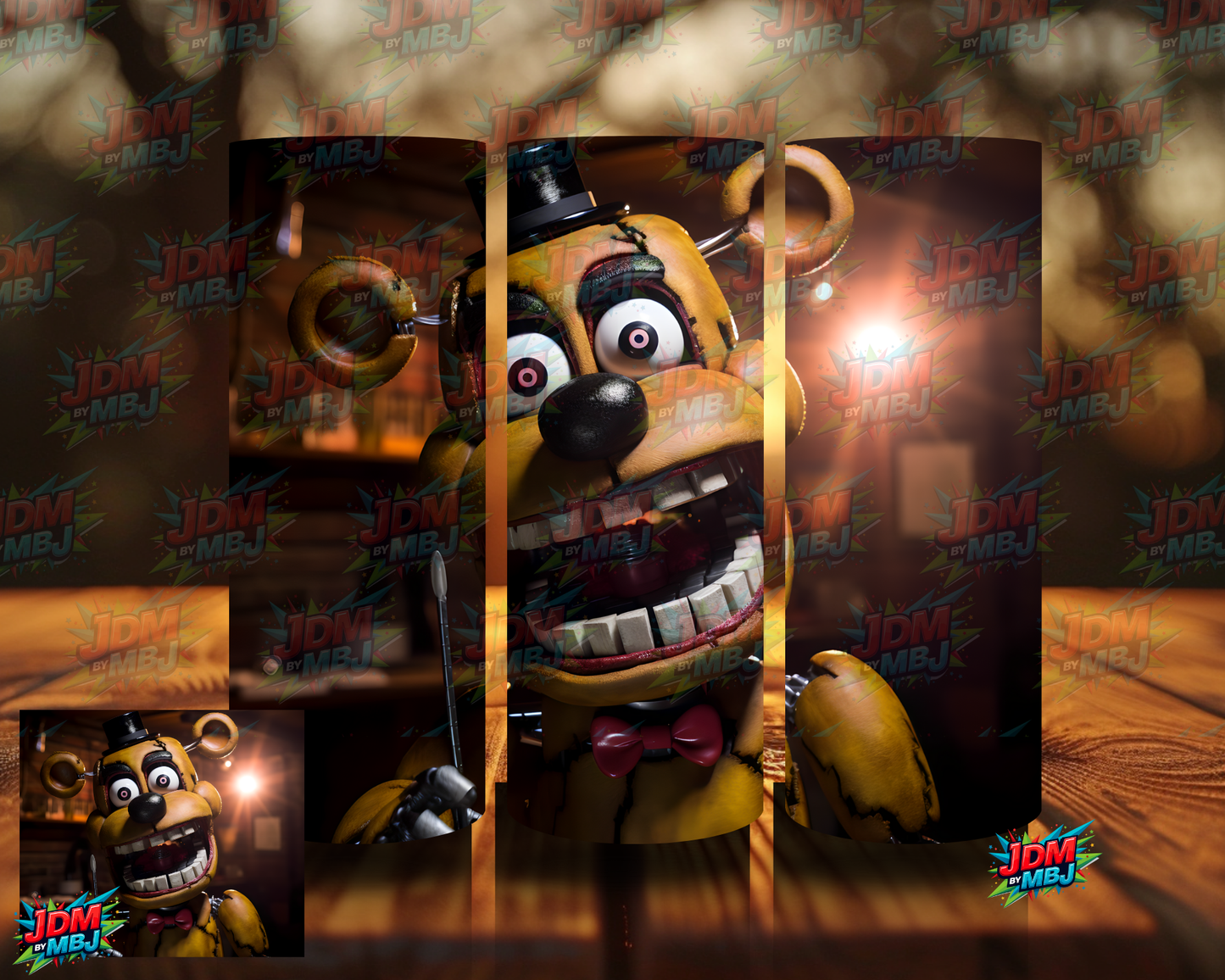 Inspired by Five Nights of Freddy Sublimation Prints