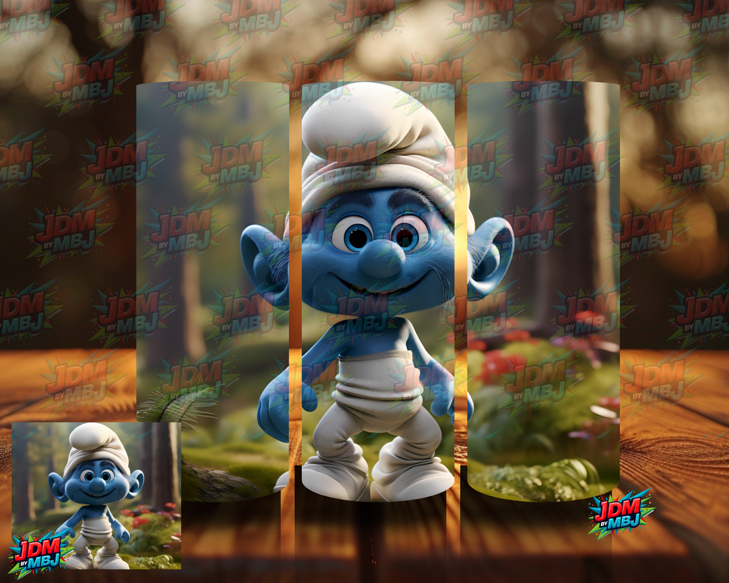 Inspired by Smurf's Sublimation Prints