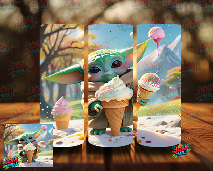 Inspired by Yoda Sublimation Prints