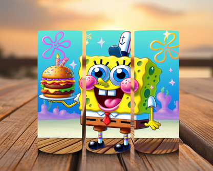 Inspired by Sponge Bob Square Pants Sublimation Prints