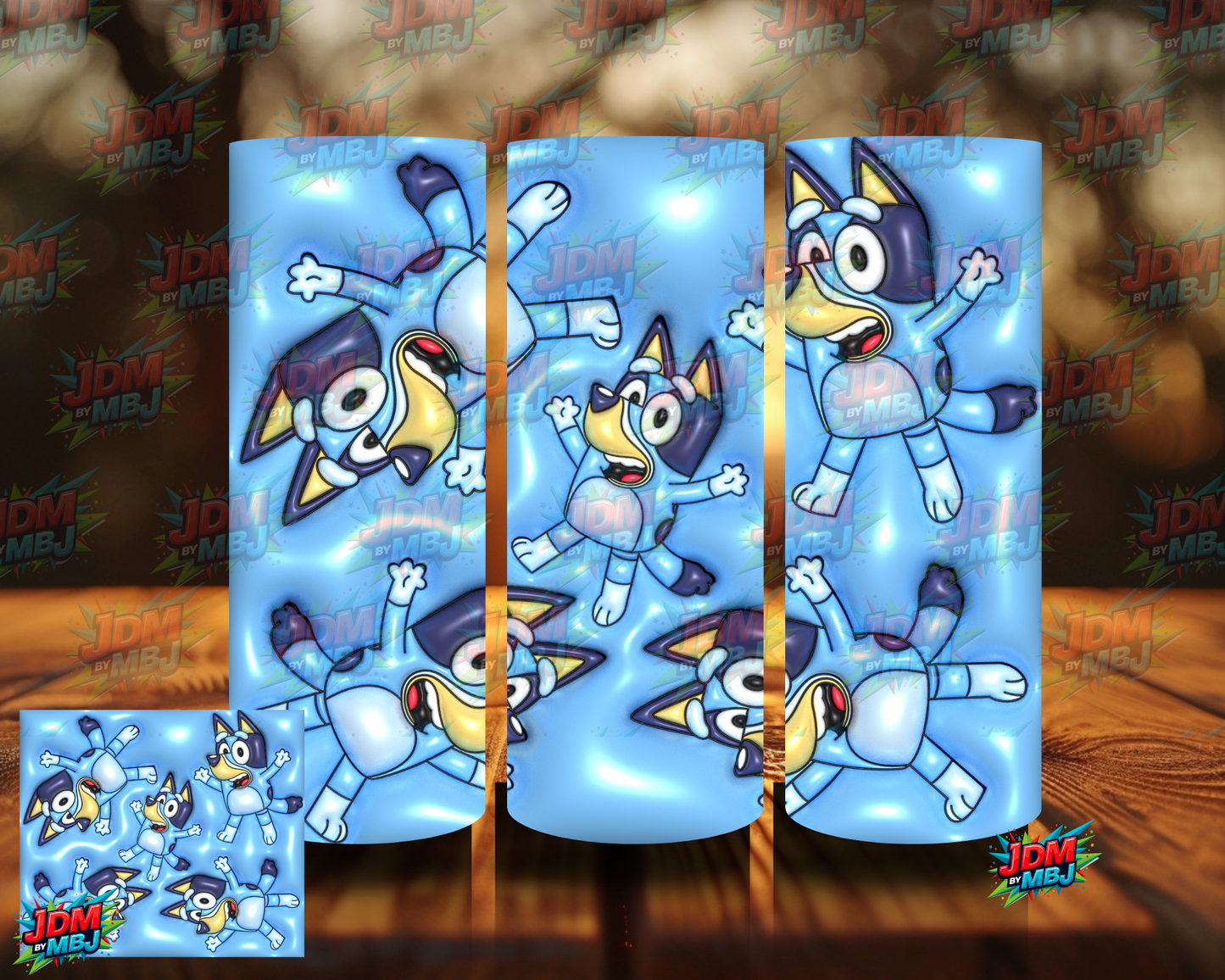 Inspired by Bluey Sublimation Prints