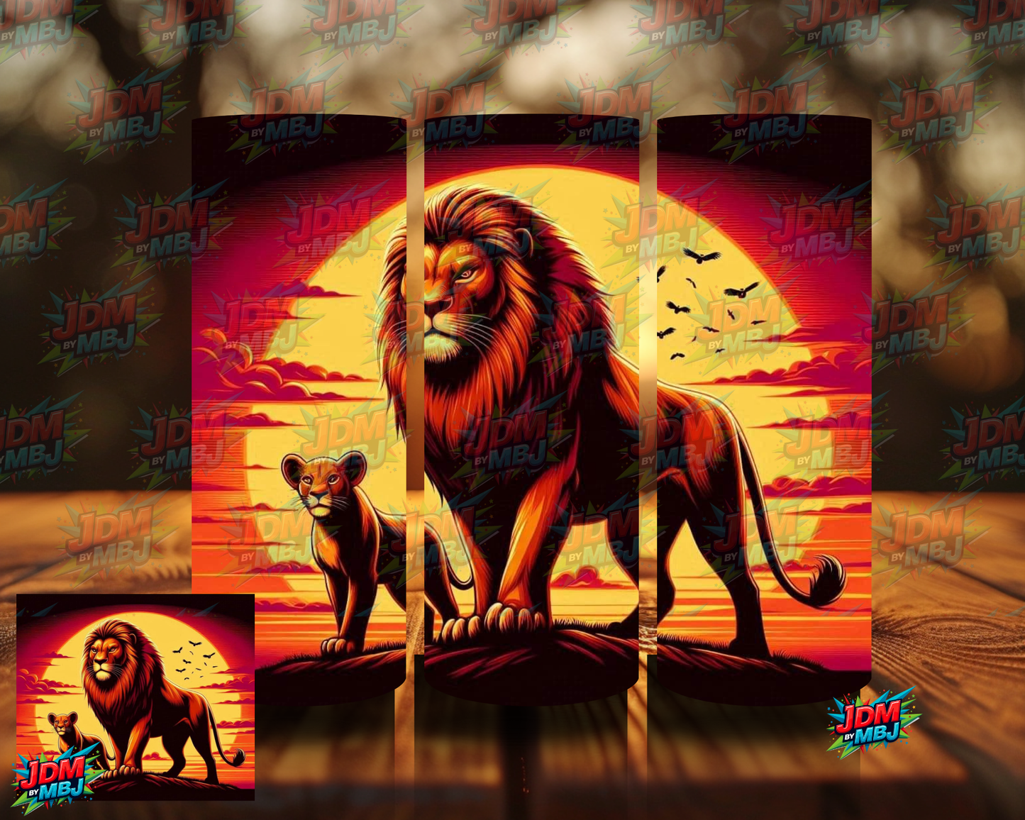 Inspired by The Lion King Sublimation Prints