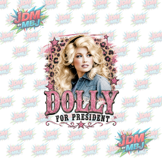 Iron On - Dolly Parton DTF