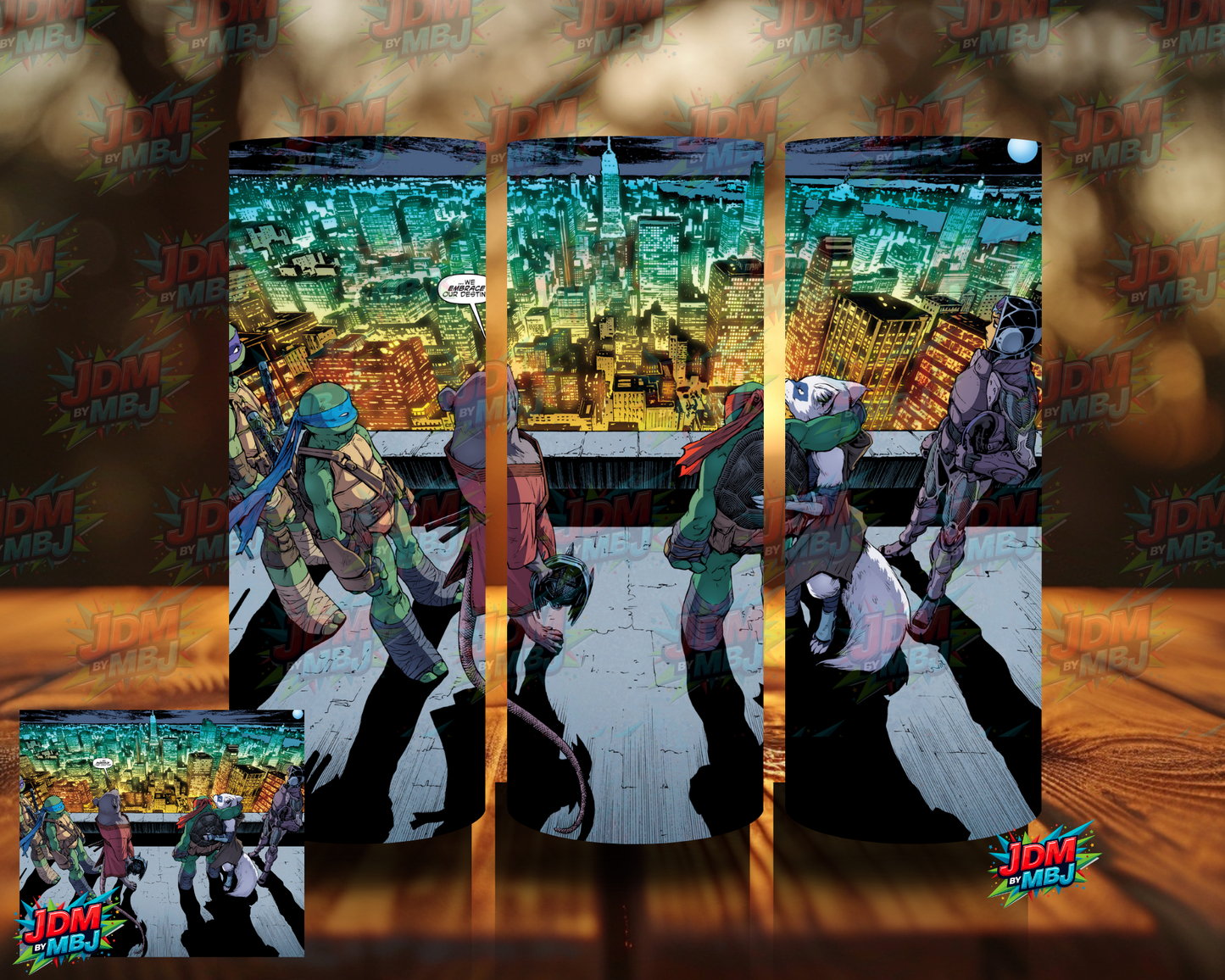 Inspired by Teenage Ninja Turtle Sublimation Prints