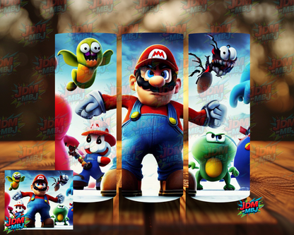 Inspired by Super Mario Sublimation Prints