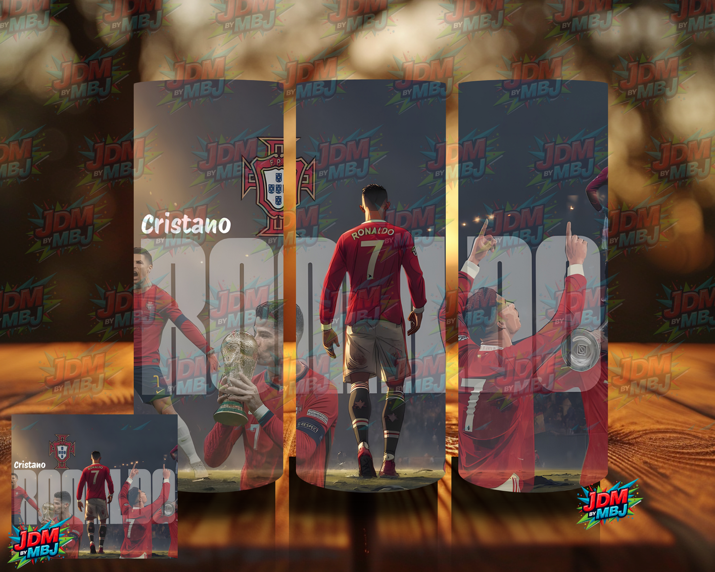 Inspired by Cristiano Ronaldo Sublimation Prints