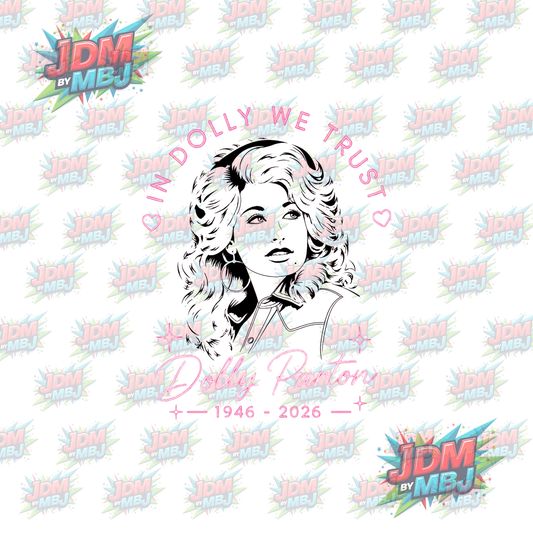 Iron On - Dolly Parton DTF