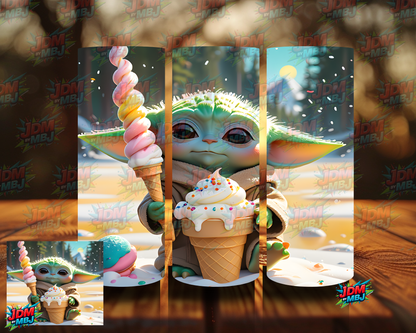 Inspired by Yoda Sublimation Prints