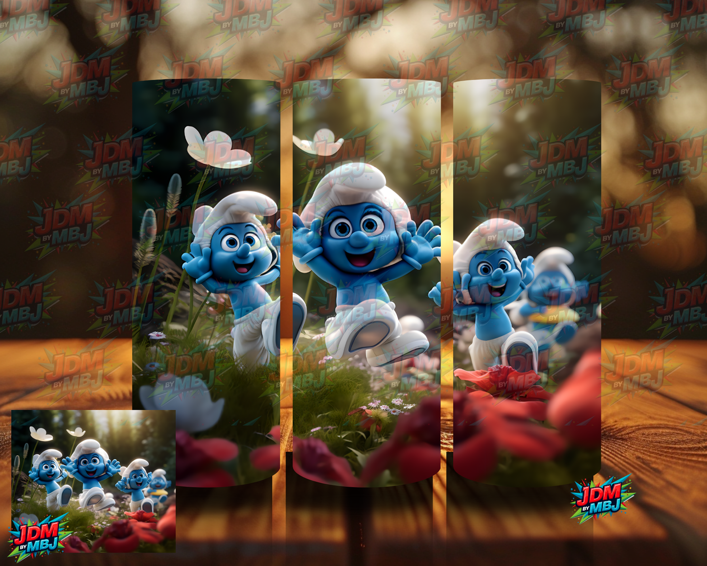 Inspired by Smurf's Sublimation Prints