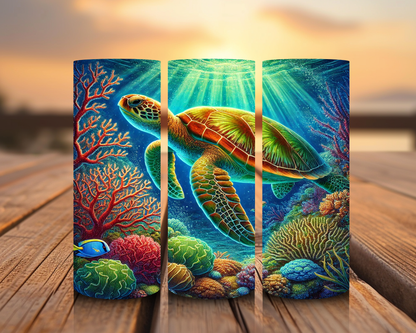 Inspirado en las impresiones de sublimación de tortugas