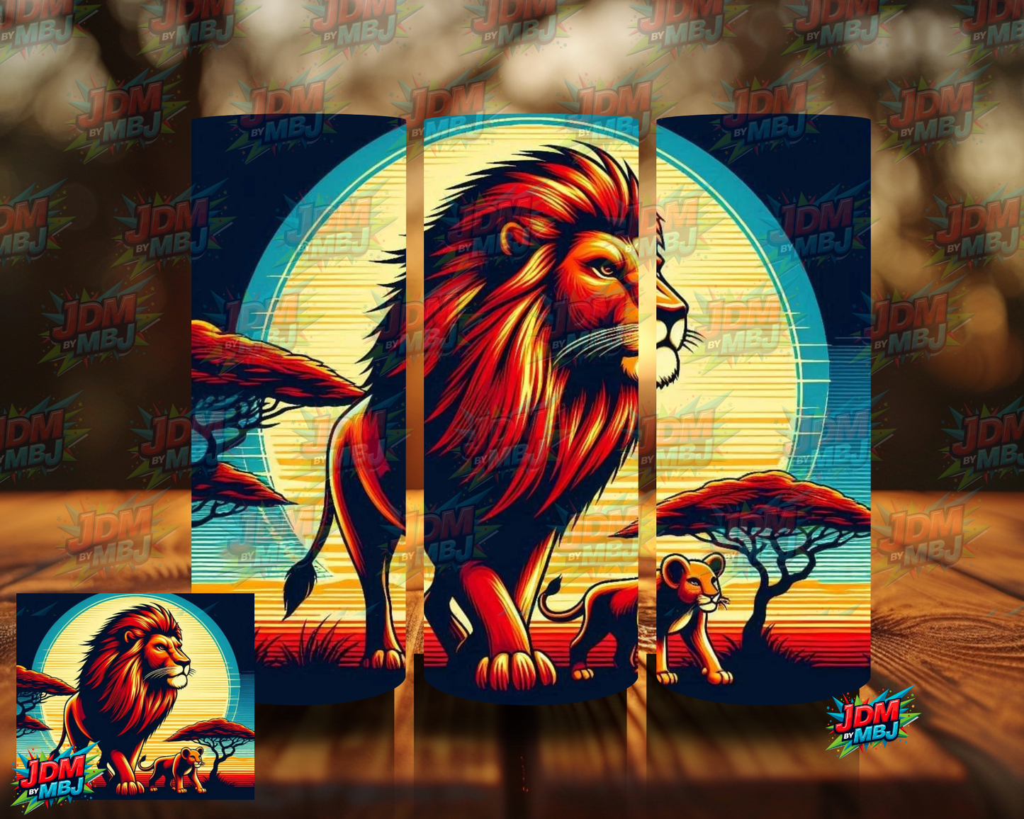 Inspired by The Lion King Sublimation Prints