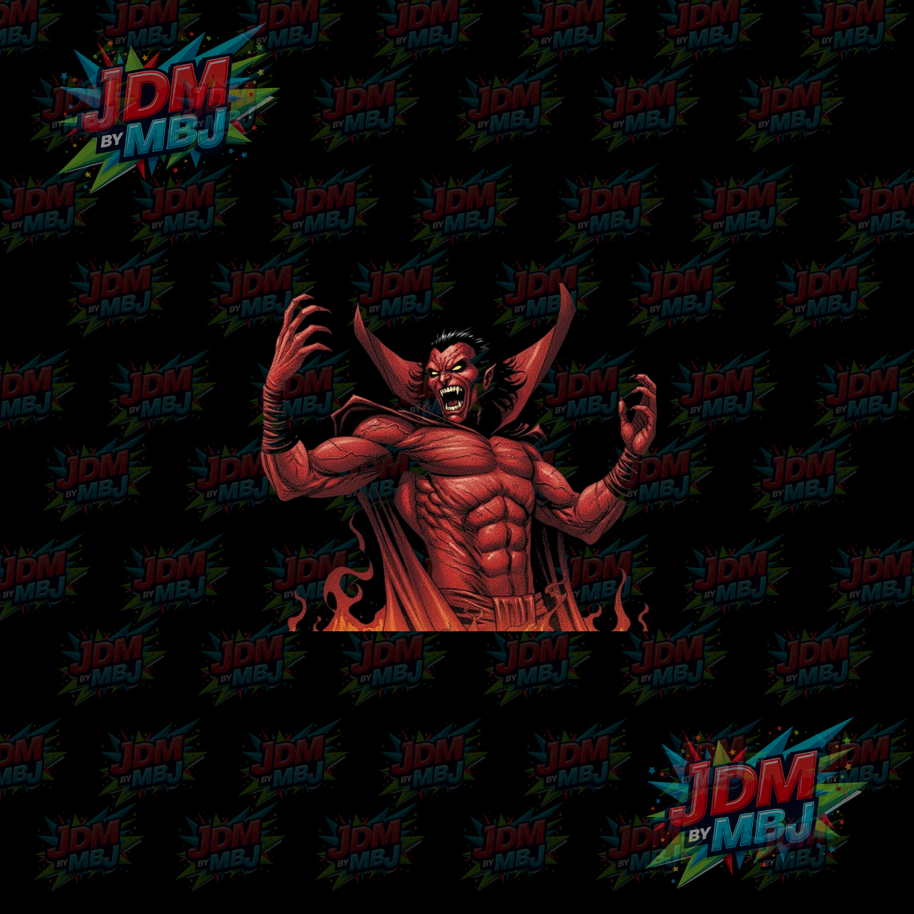 Iron On - Marvel/DC Halftone DTF