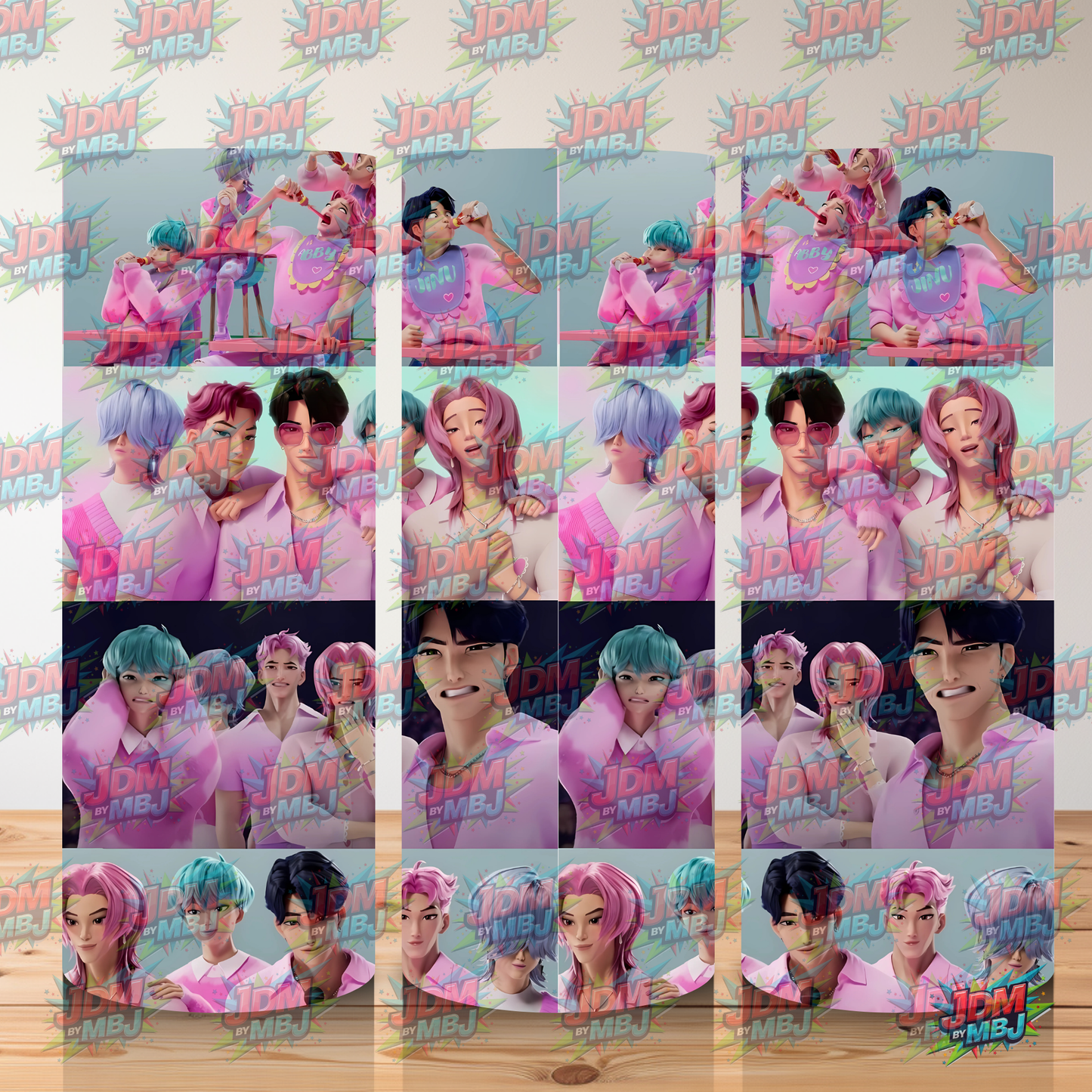 Inspired by K-POP Demon Hunters Sublimation Prints Volume 2