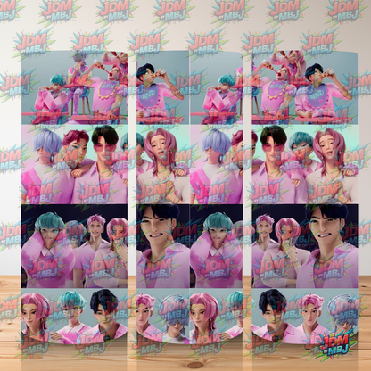 Inspired by K-POP Demon Hunters Sublimation Prints Volume 2