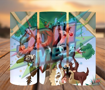 Inspirado en las impresiones de sublimación de Looney Tunes