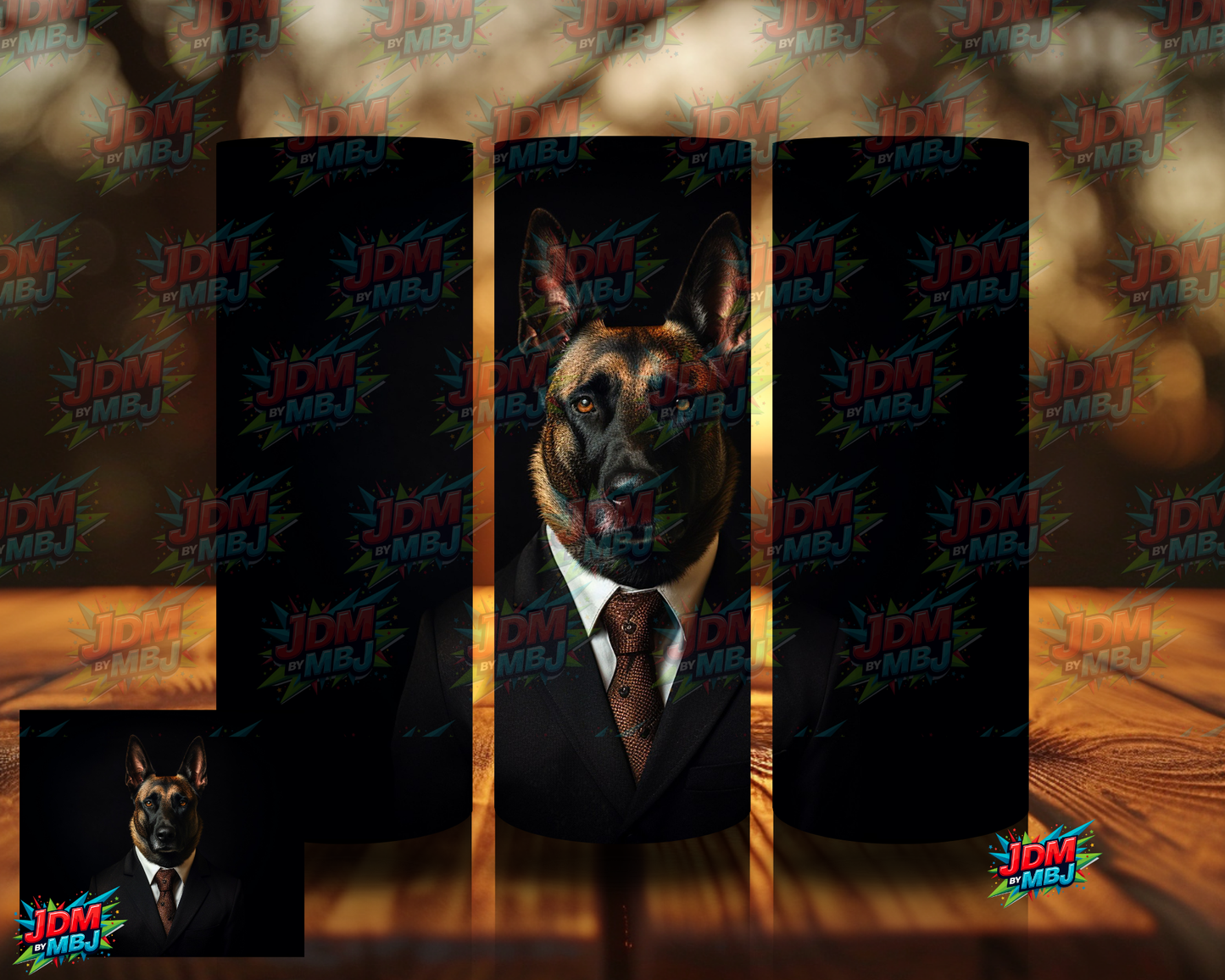 Dog's in Suit Sublimation Prints