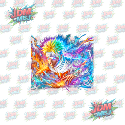 Iron On - Naruto 'Halftone' DTF
