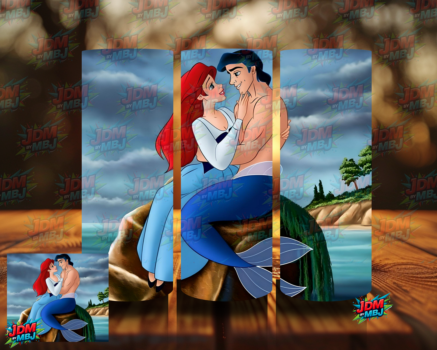 Inspired by The Little Mermaid Sublimation Prints