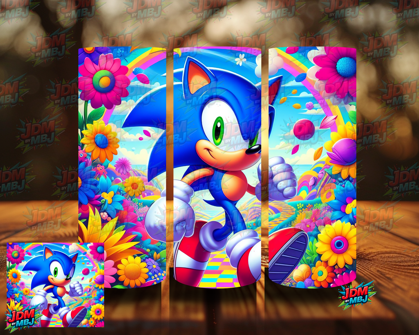 Inspired by Sonic The Hedgehog Sublimation Prints