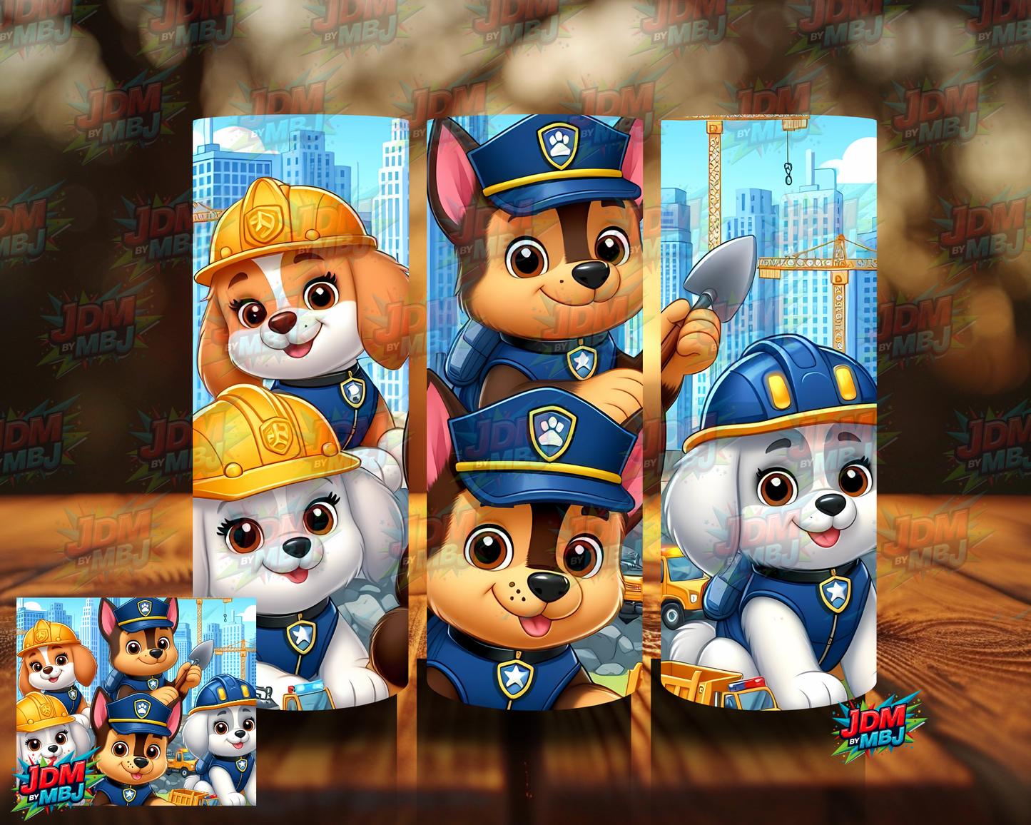 Inspired by Paw Patrol Sublimation Prints