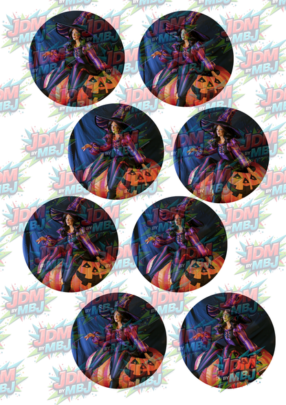 Impresiones de sublimación de posavasos para coche (8 por página)