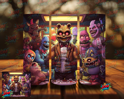 Inspired by Five Nights of Freddy Sublimation Prints