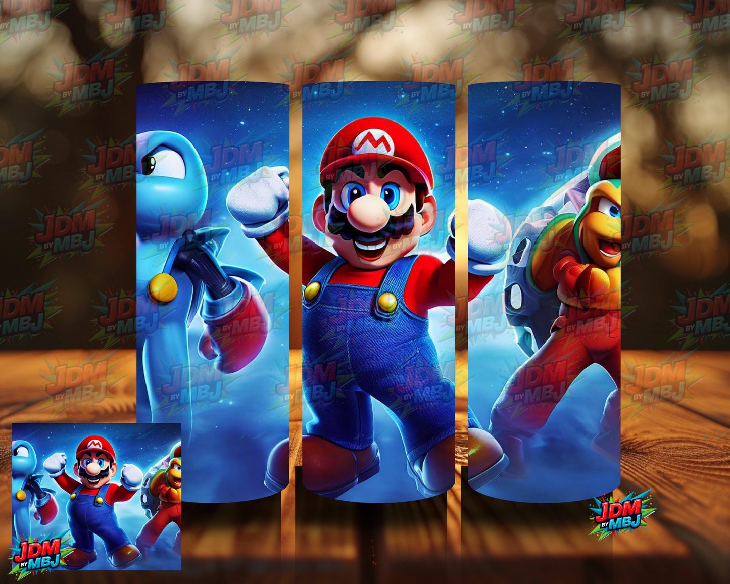 Inspired by Super Mario Sublimation Prints