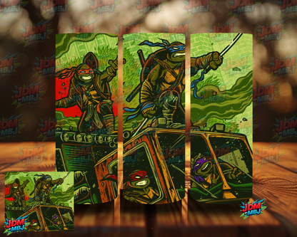 Inspired by Teenage Ninja Turtle Sublimation Prints