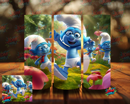 Inspired by Smurf's Sublimation Prints