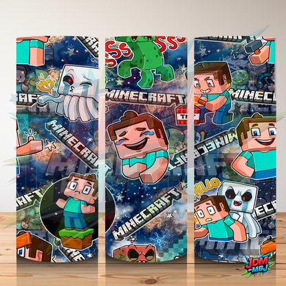 Inspirado en las impresiones de sublimación de MineCraft