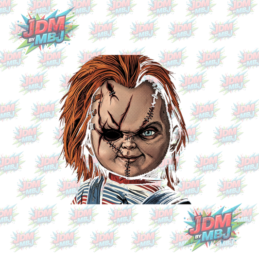 Iron On - Horror 'Halftone' DTF