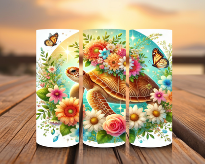 Inspirado en las impresiones de sublimación de tortugas