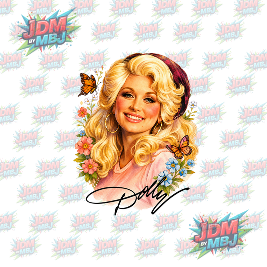 Iron On - Dolly Parton DTF