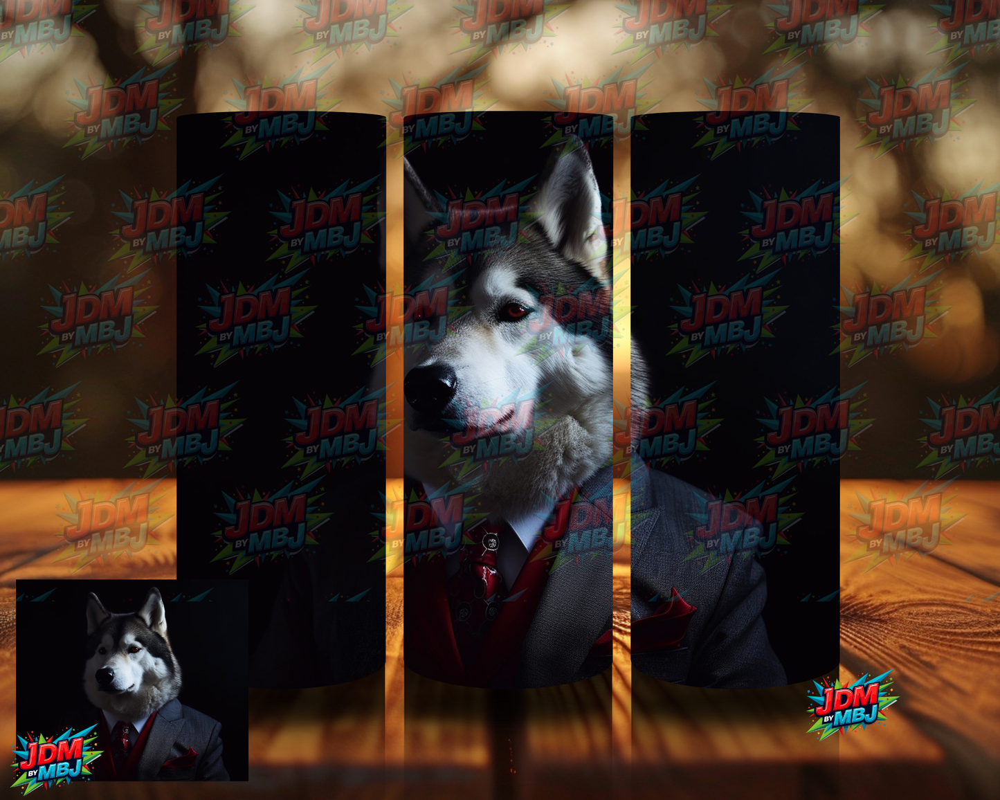Dog's in Suit Sublimation Prints