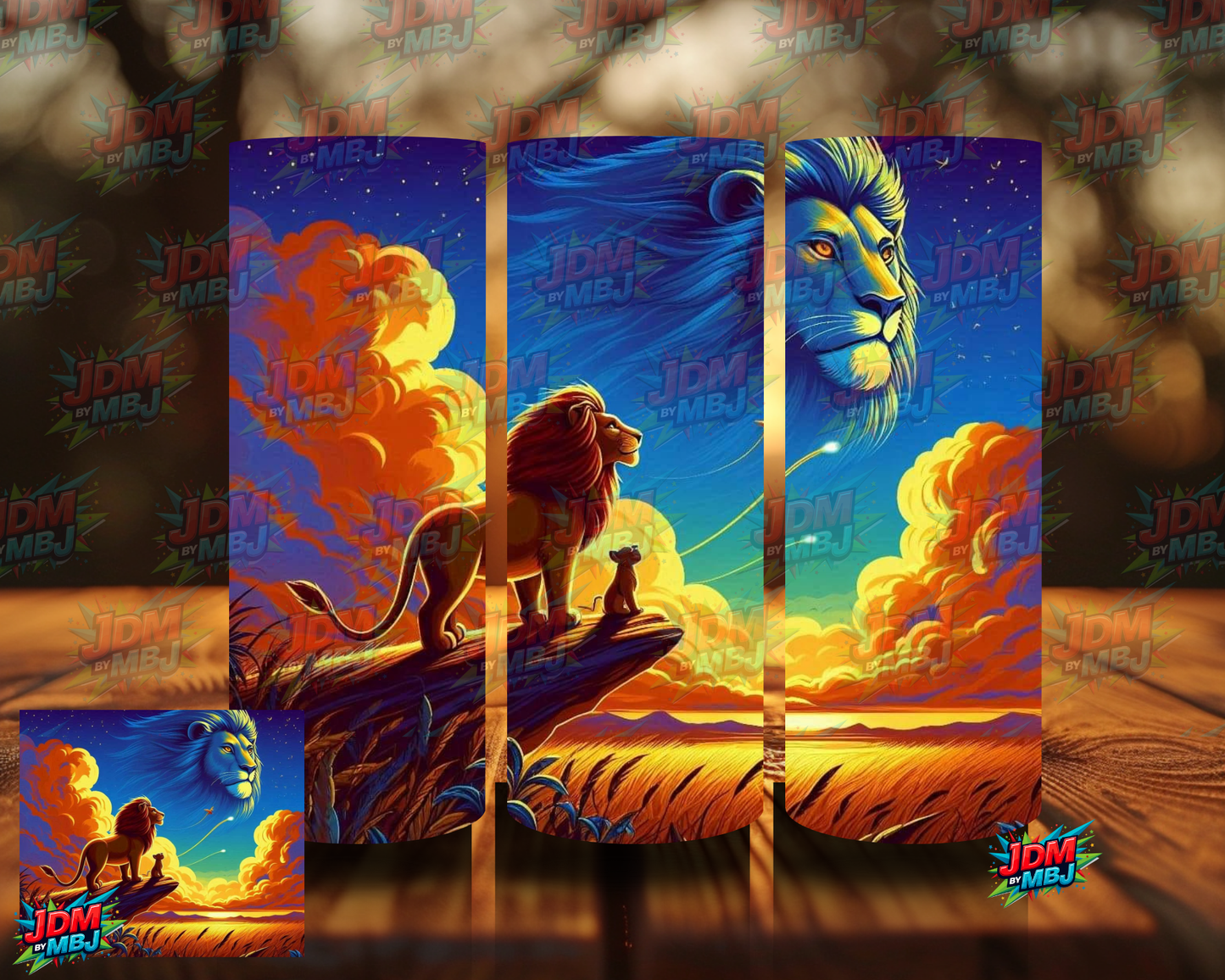 Inspired by The Lion King Sublimation Prints