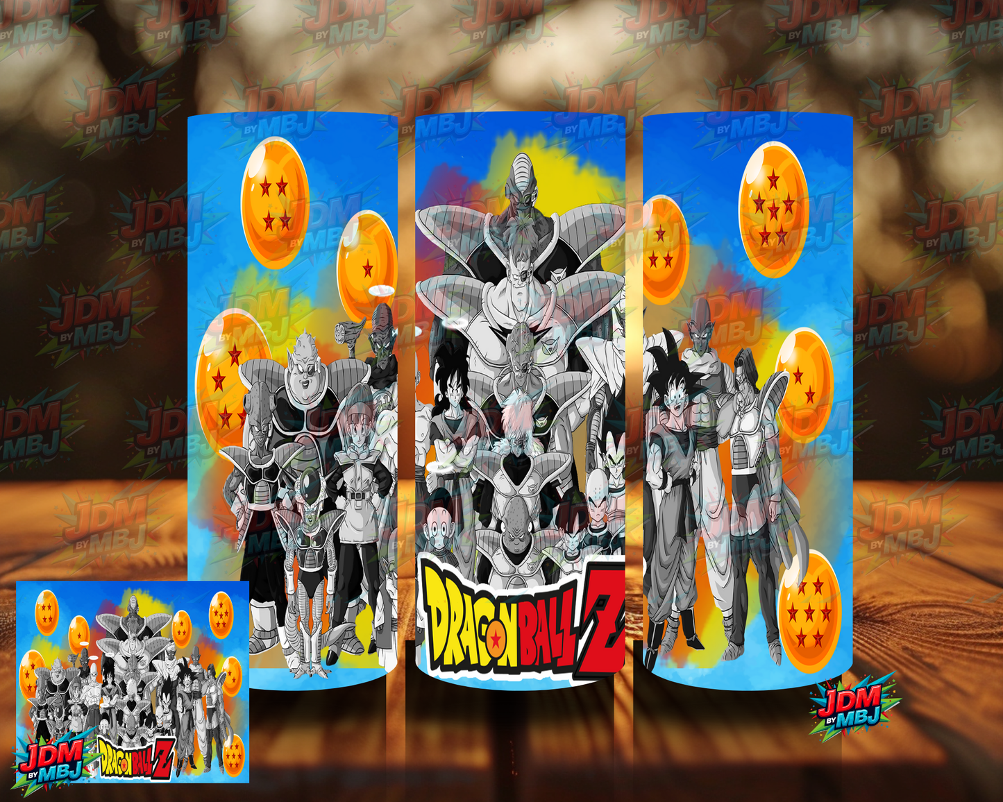 Inspired by Dragon Ball Z Sublimation Prints