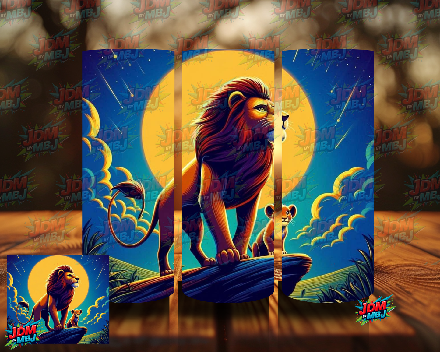 Inspired by The Lion King Sublimation Prints