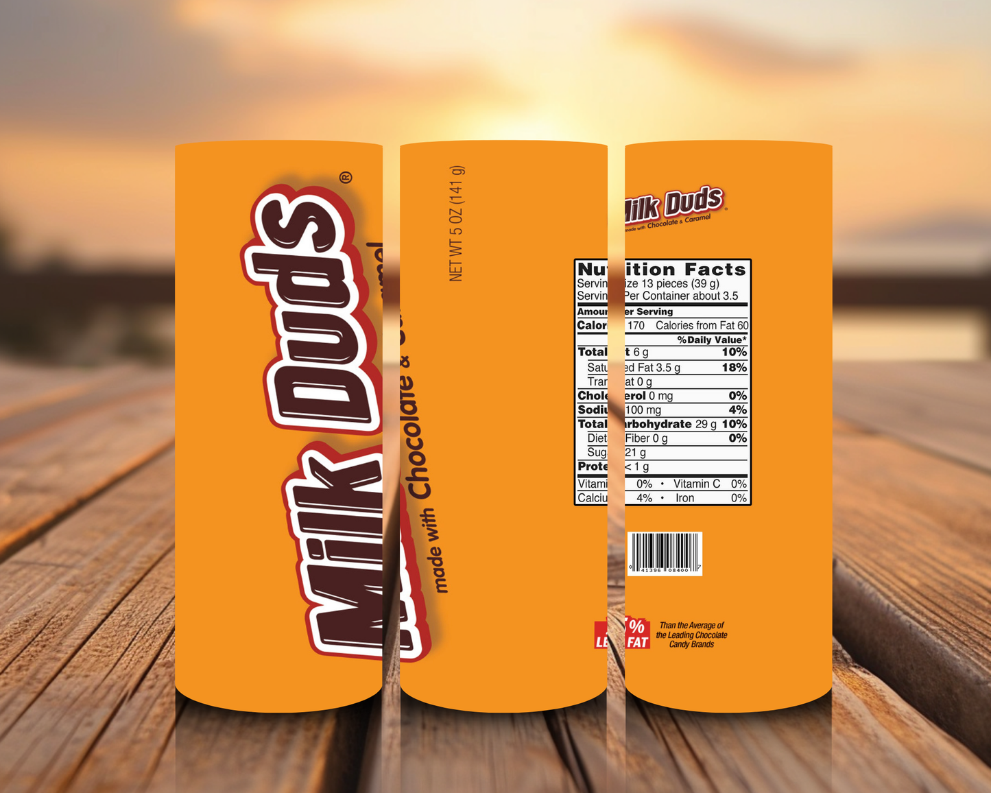 Inspirado en impresiones de sublimación de snacks