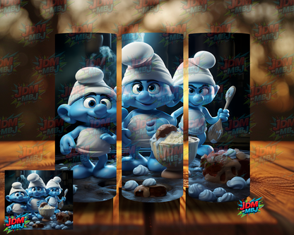 Inspired by Smurf's Sublimation Prints