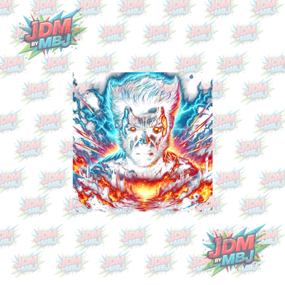 Iron On - Superhero Halftone DTF