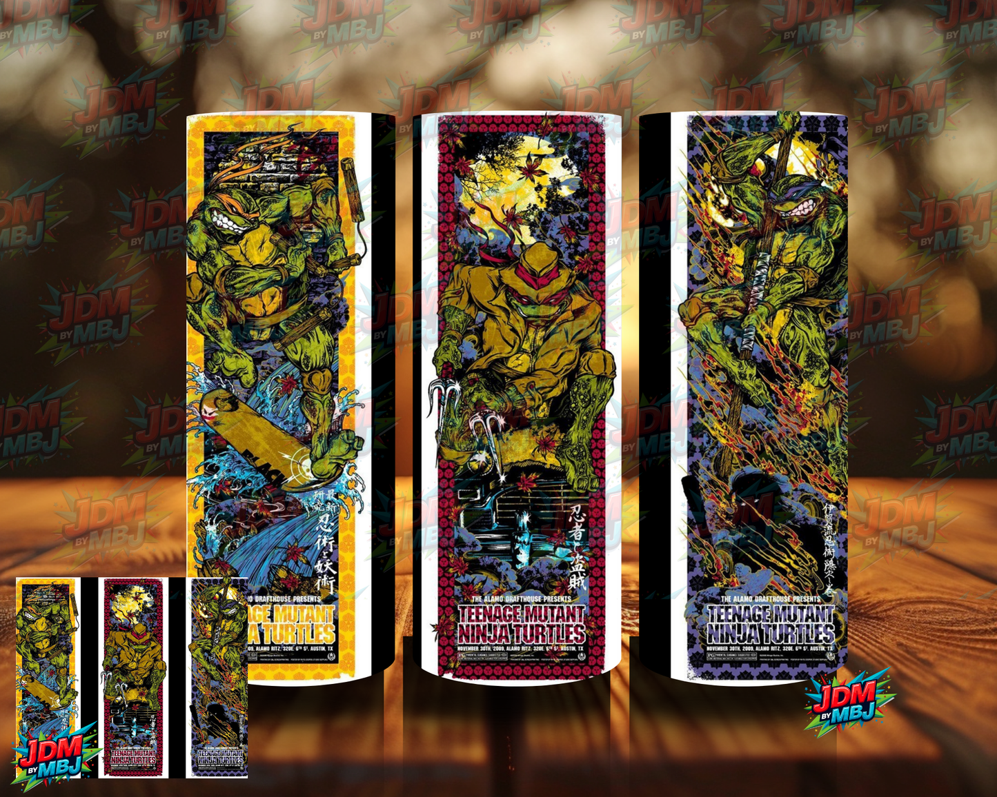 Inspired by Teenage Ninja Turtle Sublimation Prints